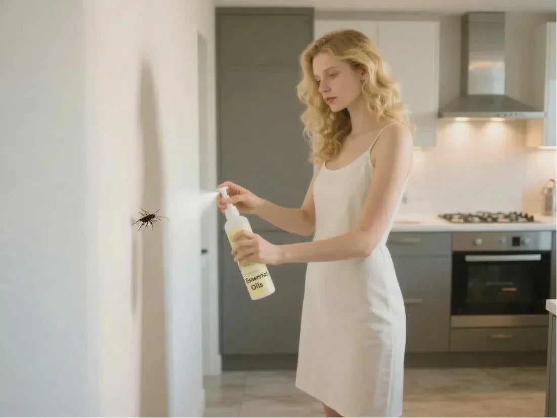 essential oils to repel roaches